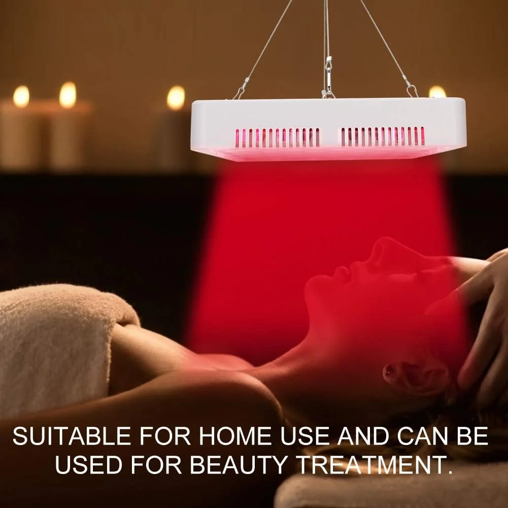 دستگاه نور قرمز 100 واتی کل بدن، دستگاه نور قرمز، ساطع کننده حرارت نور مادون قرمز، پنل نور قرمز LED، 660 نانومتر: 850 نانومتر برای عضلات و رفع تنش (UK)
