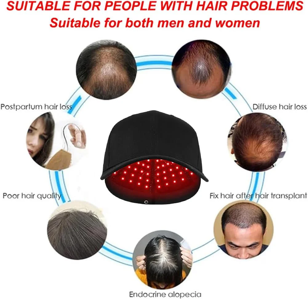 دستگاه مراقبت از فولیکول مو با LED مادون قرمز آسیا، کلاه رشد مو با نور قرمز، دستگاه ضد ریزش و ضخیم کننده مو برای مردان و زنان دستگاه مراقبت از فولیکول مو با LED مادون قرمز آسیا، کلاه رشد مو با نور قرمز، دستگاه ضد ریزش و ضخیم کننده مو برای مردان و زنان