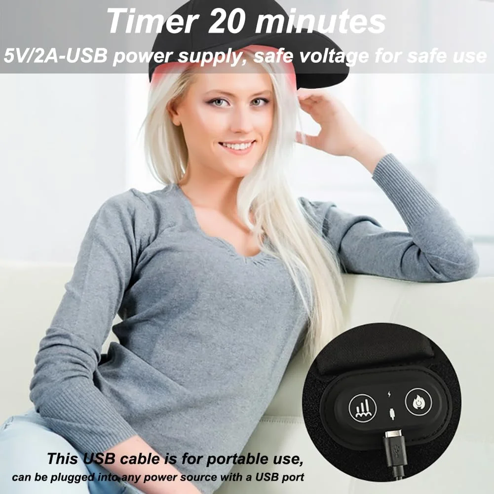 دستگاه مراقبت از فولیکول مو با LED مادون قرمز آسیا، کلاه رشد مو با نور قرمز، دستگاه ضد ریزش و ضخیم کننده مو برای مردان و زنان دستگاه مراقبت از فولیکول مو با LED مادون قرمز آسیا، کلاه رشد مو با نور قرمز، دستگاه ضد ریزش و ضخیم کننده مو برای مردان و زنان