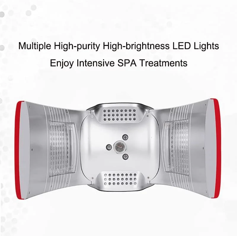 دستگاه زیبایی 7 در 1 اسپری گرم و سرد، ماسک نور رنگی، تزریق اکسیژن، مرطوب کننده LED، جوانسازی فوتون