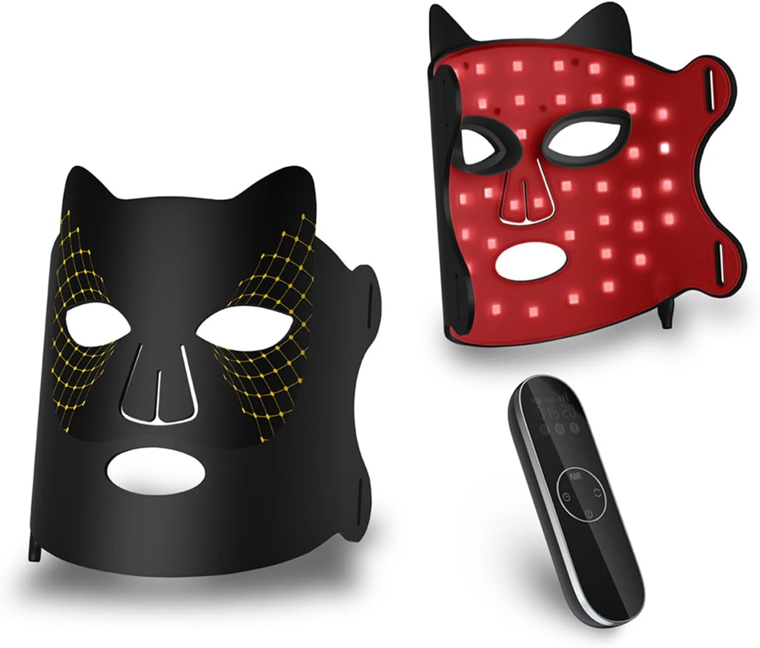 دستگاه ماسک صورت خانگی، دستگاه زیبایی ماسک ژل سیلیکا LED، ضد پیری | کاهش چین و چروک | ضد التهاب | روشن کننده مراقبت از پوست