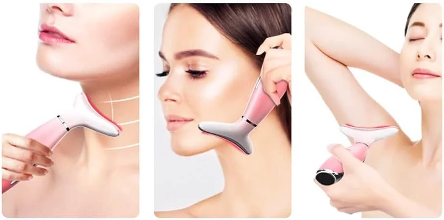 دستگاه زیبایی جوانسازی پوست اکسفور برای لیفت صورت و گردن بر اساس فناوری های LED، حرارتی و لرزشی سه گانه، لیفت و سفت کننده پوست شل و ظاهری درخشان (سفید) دستگاه زیبایی جوانسازی پوست اکسفور برای لیفت صورت و گردن بر اساس فناوری های LED، حرارتی و لرزشی سه گانه، لیفت و سفت کننده پوست شل و ظاهری درخشان (سفید)