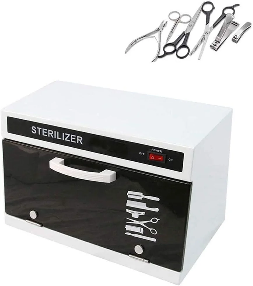 کابینت ضد عفونی کننده LED، جعبه استریل کننده حرفه ای UV، کابینت ضد عفونی کننده 10 لیتری با لامپ فرابنفش برای تمیز کردن ابزار، لباس زیر و حوله.