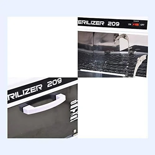 کابینت ضد عفونی کننده LED، جعبه استریل کننده حرفه ای UV، کابینت ضد عفونی کننده 10 لیتری با لامپ فرابنفش برای تمیز کردن ابزار، لباس زیر و حوله.