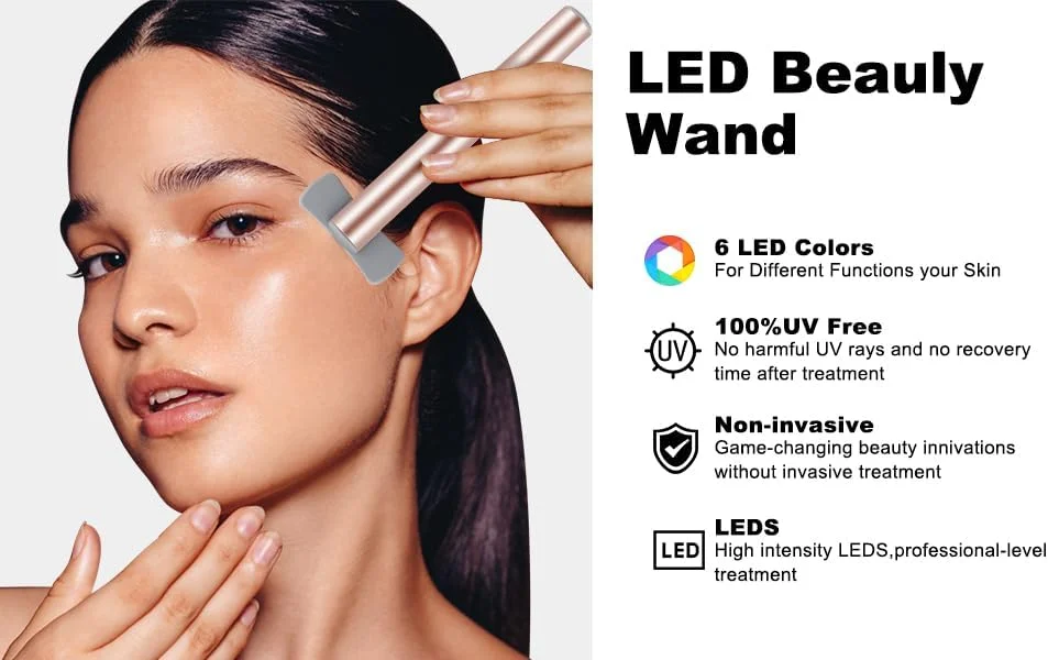 دستگاه نوردرمانی قرمز برای صورت، دستگاه 6 در 1 LED برای پوست، ماساژور صورت، ابزار مراقبت از پوست، ویبره، حرارتی، میکروکارنت، ابزار زیبایی قابل حمل دستگاه نوردرمانی قرمز برای صورت، دستگاه 6 در 1 LED برای پوست، ماساژور صورت، ابزار مراقبت از پوست، ویبره، حرارتی، میکروکارنت، ابزار زیبایی قابل حمل