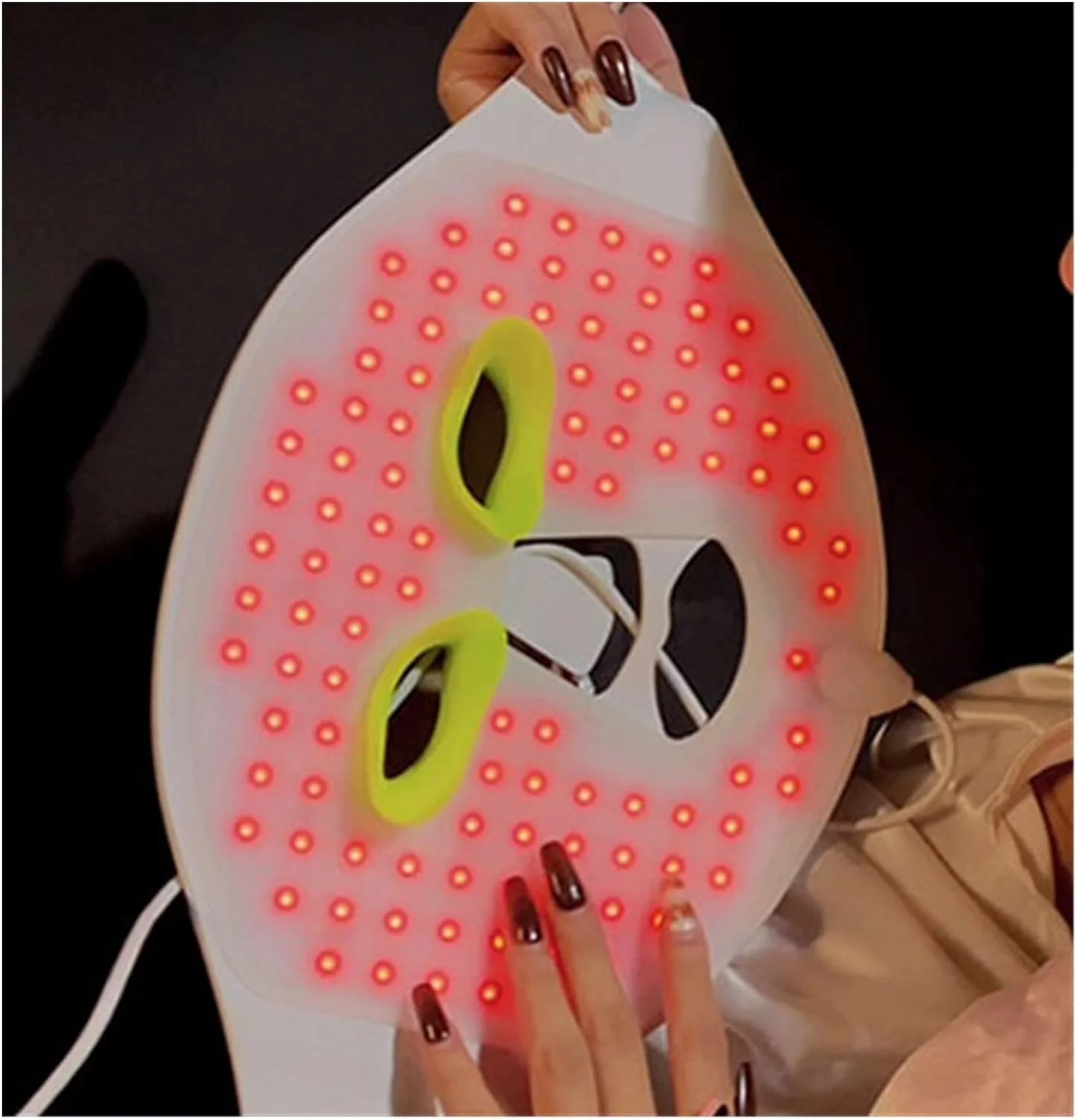 دستگاه جوانسازی پوست TISTIK، دستگاه جوانسازی پوست فوتونی، طیف سنج، ماسک زیبایی LED سیلیکونی، دستگاه ماسک صورت، دستگاه زیبایی فوتونی خانگی، لیفت و سفت کننده پوست افتاده