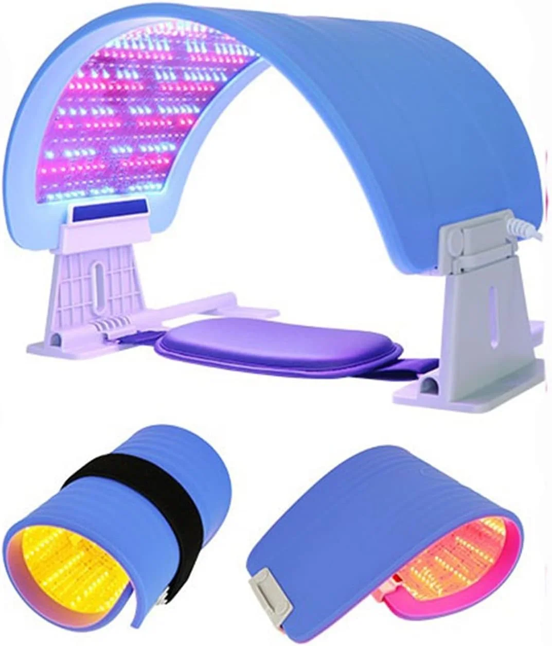 دستگاه زیبایی جوانسازی پوست دستگاه جوانسازی پوست فوتون LED ابزار زیبایی خانگی چند منظوره طیف سنج لیفت و سفت کننده پوست افتاده برای درخشندگی ظاهری