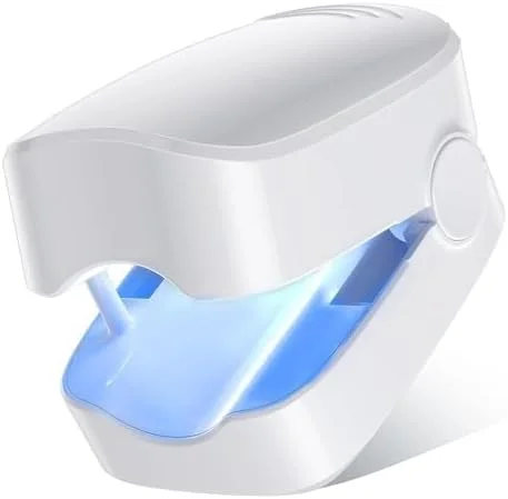 دستگاه درمان قارچ ناخن، دستگاه نور LED لیزری درمان قارچ ناخن، نور پاک کننده قارچ برای ناخن های ضخیم دست و پا، دستگاه قابل شارژ حذف قارچ ناخن برای استفاده خانگی، سفید