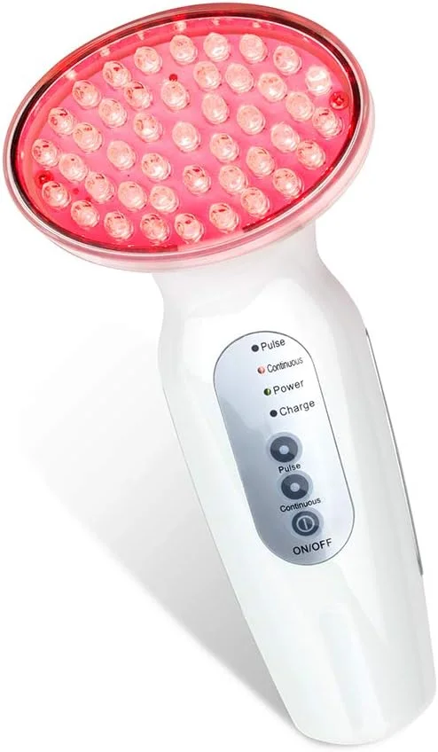 دستگاه نور درمانی فوتون LED قرمز برای کاهش چین و چروک، افزایش کلاژن، سفت کردن و لیفت پوست، نور قرمز LED 660 نانومتری