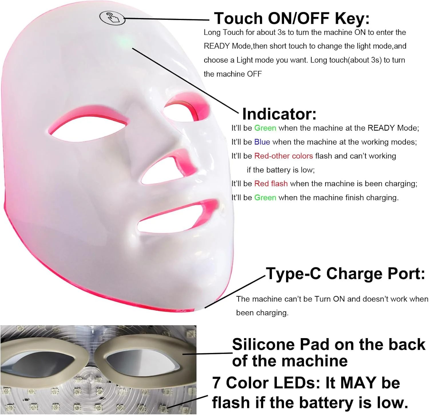 دستگاه نوردرمانی LED