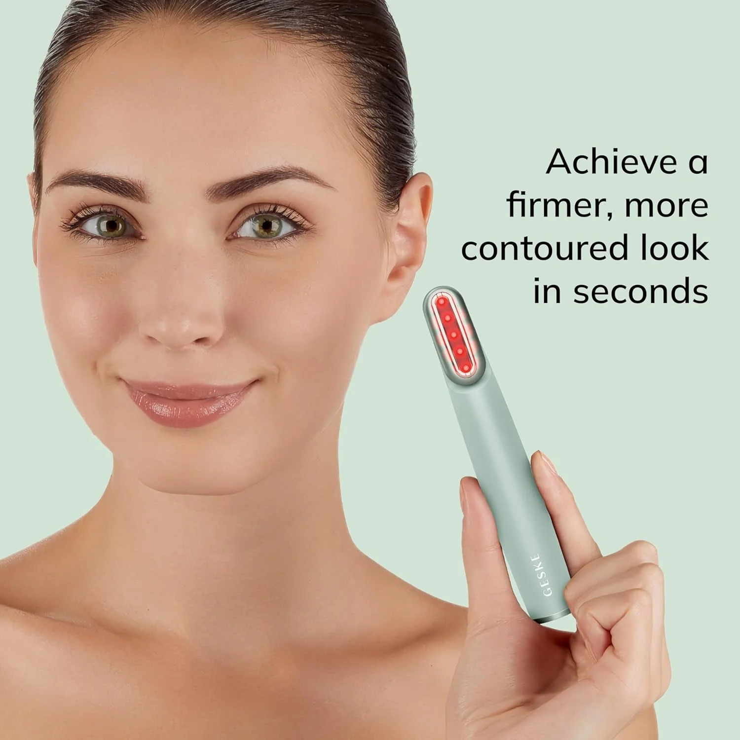 دستگاه سفت کننده پوست GESKE | 7 در 1 | دستگاه ضد پیری | لیفت صورت با میکرو جریان | ابزار مراقبت از پوست | رفع چین و چروک برای پوستی سفت و جوان | سفت کننده پیشرفته صورت | فناوری LED قرمز | سر چرخشی