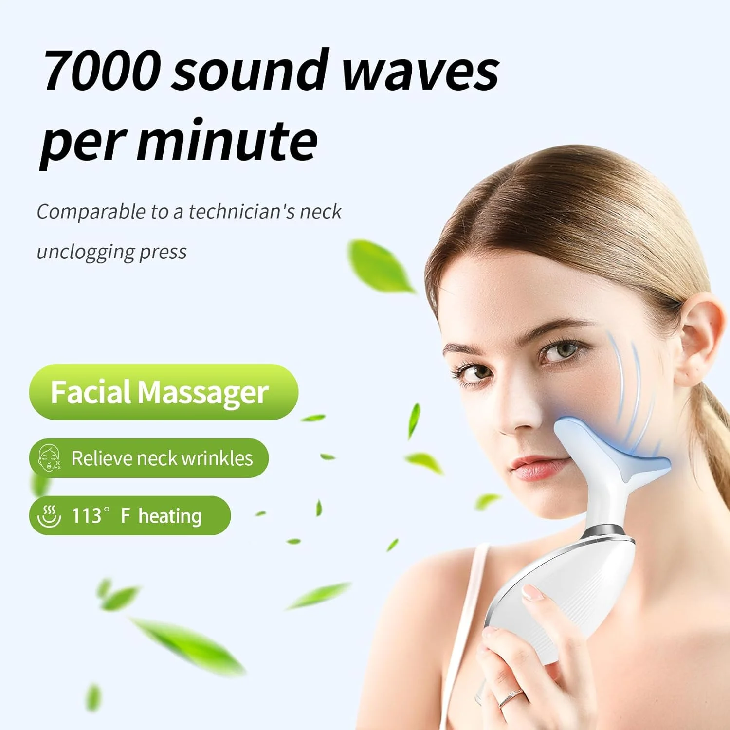 ماساژور سفت کننده پوست و ضد چروک (سفید) ماساژور سفت کننده پوست و ضد چروک (سفید)