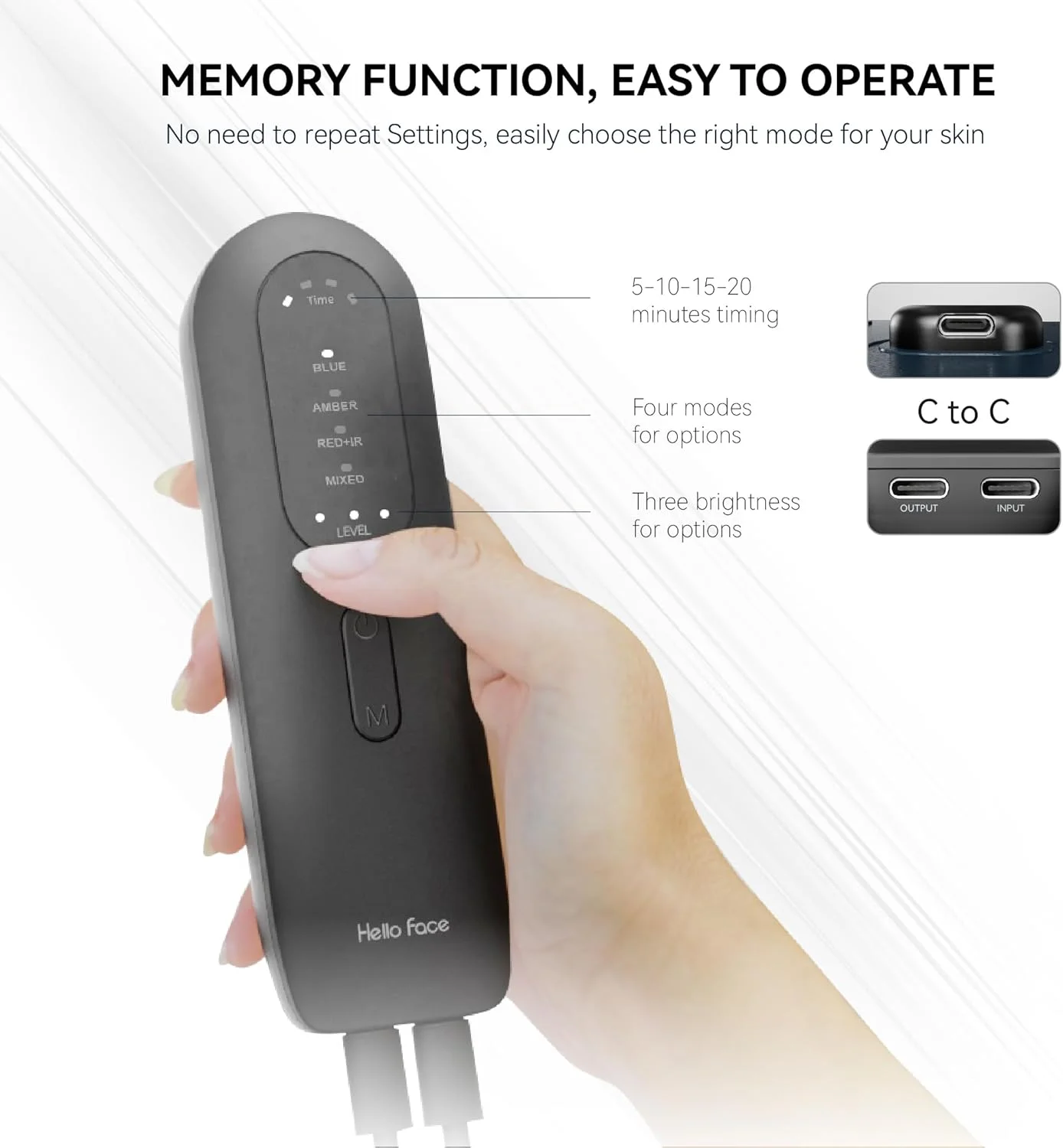 ماسک حرارتی فوتون LED با 4 نور LED برای صورت و بدن، 720 منبع نور، دستگاه جوانسازی پوست با مادون قرمز نزدیک 850 نانومتر