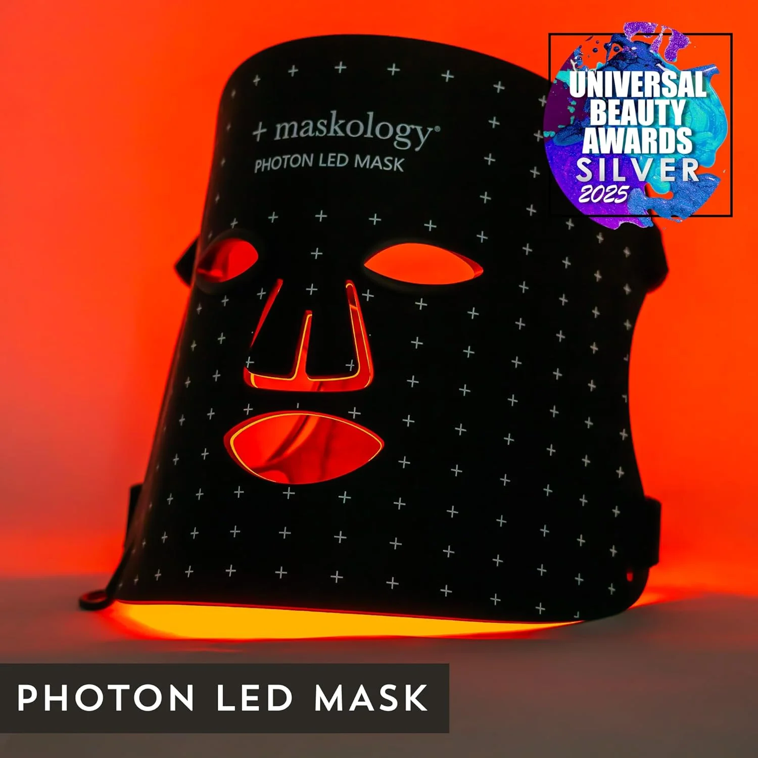 دستگاه ماسک ال ای دی فوتون +maskology با تکنولوژی نور ال ای دی 5 در 1 | ماسک صورت با نور درمانی | دستگاه ال ای دی کاملا قابل تنظیم | بهبود رنگ، بافت و استحکام پوست دستگاه ماسک ال ای دی فوتون +maskology با تکنولوژی نور ال ای دی 5 در 1 | ماسک صورت با نور درمانی | دستگاه ال ای دی کاملا قابل تنظیم | بهبود رنگ، بافت و استحکام پوست