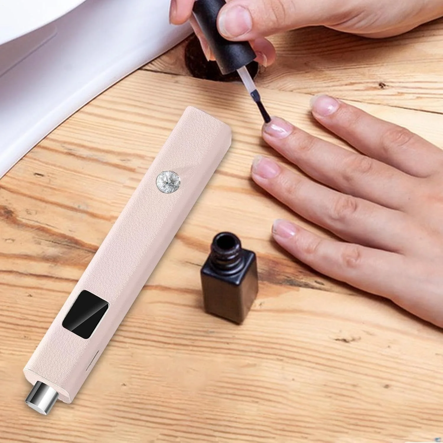 چراغ UV ناخن - چراغ ناخن با آهنربا، ابزار مانیکور قابل شارژ، چراغ دستی برای مانیکور اتاق، خوابگاه، حمام، مسافرت، پیشخوان، مراقبت شخصی، سالن، خانه