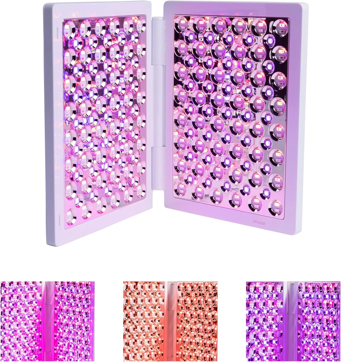 دستگاه نوردرمانی آبی و قرمز reVive Light Therapy dpl lla برای صورت | پنل کاهش چروک ضد پیری 3 در 1 | درمان آکنه LED سه دقیقه ای