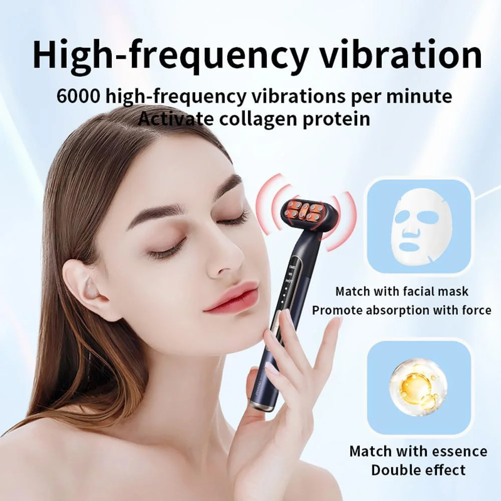 دستگاه زیبایی چشم با ۹ نور LED، ماساژور چشم با جریان میکرو EMS، کمپرس گرم، ویبره، صاف کننده خطوط ریز و سیاهی دور چشم دستگاه زیبایی چشم با ۹ نور LED، ماساژور چشم با جریان میکرو EMS، کمپرس گرم، ویبره، صاف کننده خطوط ریز و سیاهی دور چشم