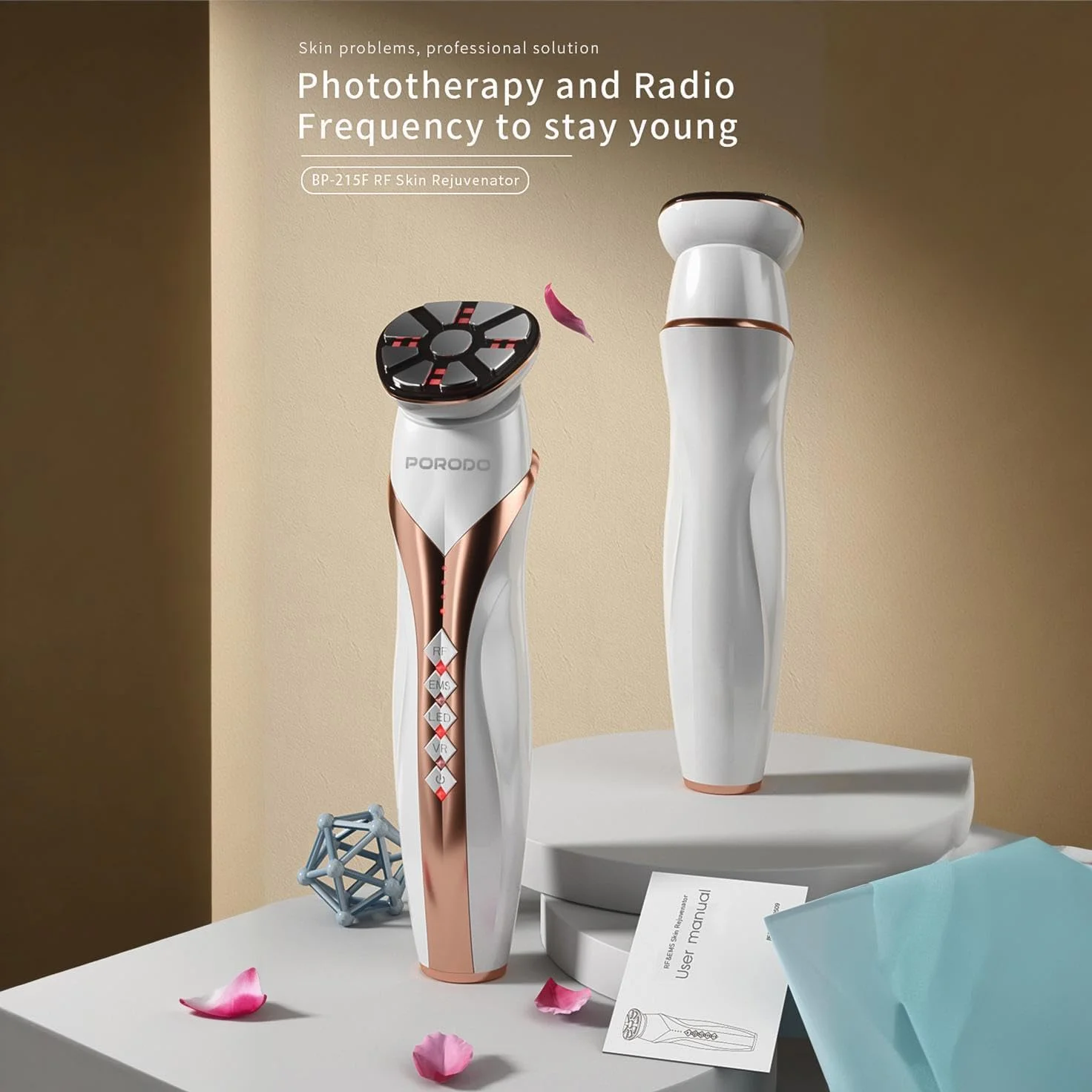 دستگاه لایت تراپی لایف استایل پرودو، ماساژور صورت، تحریک الکتریکی عضلات، ماساژ ویبره، RF، نور LED، باتری 1450 میلی آمپر ساعتی، 8.5 وات، مراقبت از پوست - سفید دستگاه لایت تراپی لایف استایل پرودو، ماساژور صورت، تحریک الکتریکی عضلات، ماساژ ویبره، RF، نور LED، باتری 1450 میلی آمپر ساعتی، 8.5 وات، مراقبت از پوست - سفید