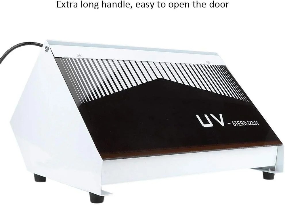 دستگاه ضدعفونی کننده و استریلیزه کننده حوله، جعبه نگهداری و سازمان دهنده ابزار UV، دستگاه استریل کننده قیچی، حوله و ابزار ناخن برای ابزارهای فلزی ناخن و زیبایی