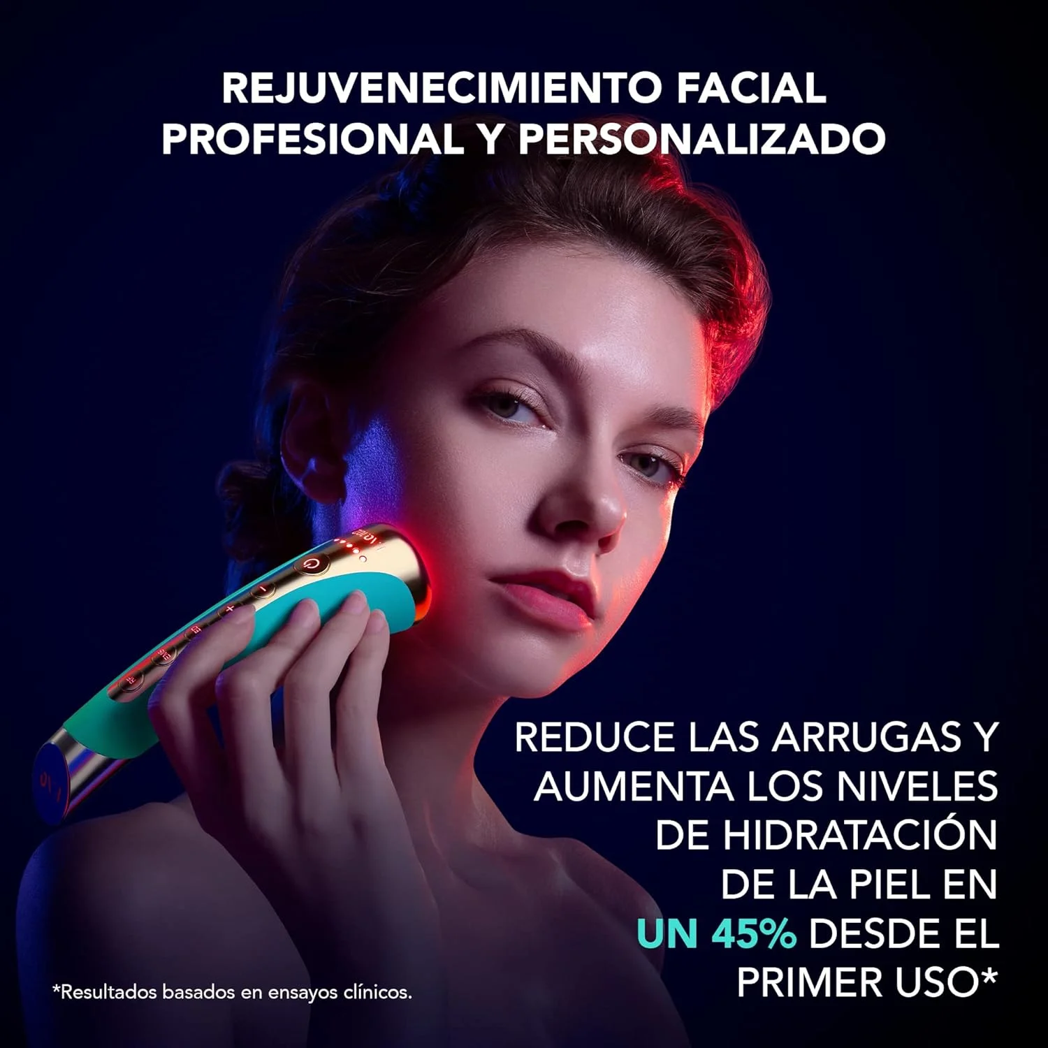 دستگاه فرکانس رادیویی صورت FAQ 102 Topaz - دستگاه ضد چروک - 8 LED - ضد پیری - ماساژور صورت T-Sonic - سفت کننده - تحریک الکتریکی برای صورت - نور درمانی قرمز دستگاه فرکانس رادیویی صورت FAQ 102 Topaz - دستگاه ضد چروک - 8 LED - ضد پیری - ماساژور صورت T-Sonic - سفت کننده - تحریک الکتریکی برای صورت - نور درمانی قرمز