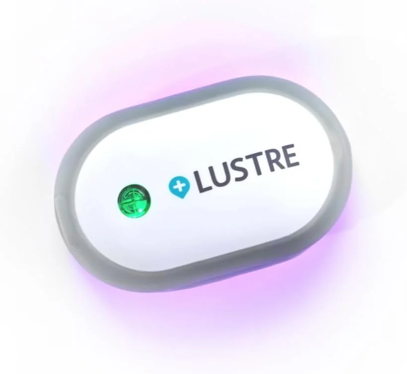 دستگاه درمان آکنه با نور آبی ClearSkin Solo - بدون اشعه ماوراء بنفش و بی سیم | درمان LED برای آکنه صورت و بدن، لک ها و عیوب | جلوگیری از جوش، التهاب و قرمزی پوست | بدون مواد شیمیایی