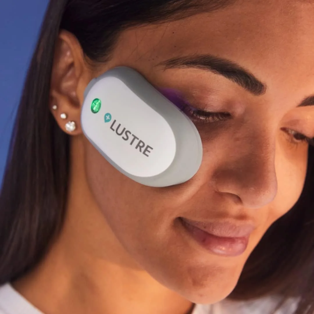 دستگاه درمان آکنه با نور آبی ClearSkin Solo - بدون اشعه ماوراء بنفش و بی سیم | درمان LED برای آکنه صورت و بدن، لک ها و عیوب | جلوگیری از جوش، التهاب و قرمزی پوست | بدون مواد شیمیایی