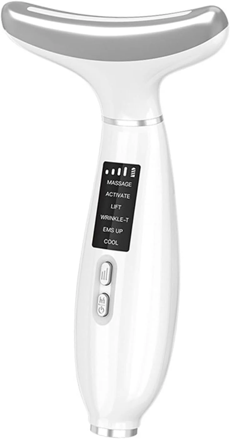 دستگاه نور درمانی قرمز برای صورت و گردن، دستگاه ماساژور صورت LED با 4 رنگ، دستگاه زیبایی صورت و گردن با عملکرد لرزشی و گرمایشی، ماساژور صورت و گردن برای مراقبت پیشرفته از صورت، گردن و شانه دستگاه نور درمانی قرمز برای صورت و گردن، دستگاه ماساژور صورت LED با 4 رنگ، دستگاه زیبایی صورت و گردن با عملکرد لرزشی و گرمایشی، ماساژور صورت و گردن برای مراقبت پیشرفته از صورت، گردن و شانه