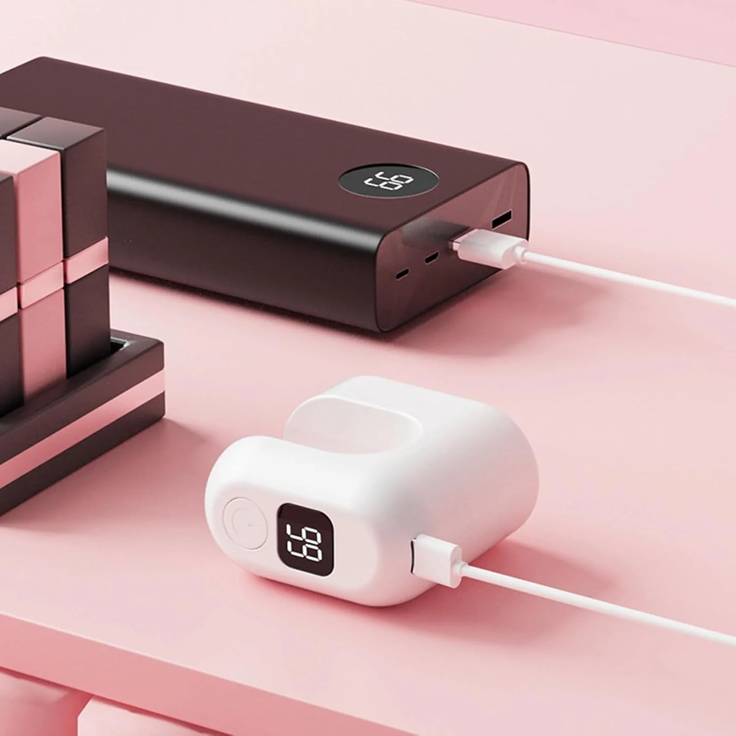 چراغ UV برای ناخن های ژلی | ابزار کوچک LED مانیکور، خشک کن ناخن با نور UV با منبع تغذیه USB - برای زنان، دختران، متخصصان، مبتدیان، مسافرت، تمرین خانگی در سالن، مهمانی، کلاس زیبایی، عکاسی چراغ UV برای ناخن های ژلی | ابزار کوچک LED مانیکور، خشک کن ناخن با نور UV با منبع تغذیه USB - برای زنان، دختران، متخصصان، مبتدیان، مسافرت، تمرین خانگی در سالن، مهمانی، کلاس زیبایی، عکاسی