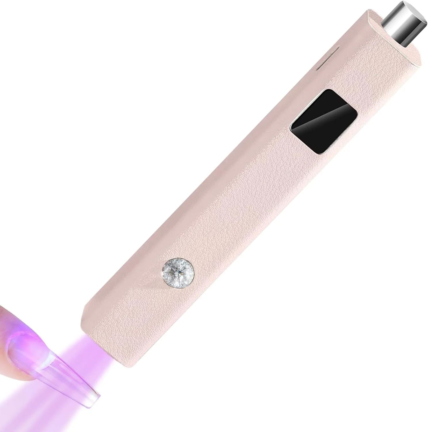 چراغ یو وی ژل ناخن - چراغ ژل آهنربایی قابل حمل | ابزار مانیکور قابل شارژ، چراغ دستی برای سالن خانگی، اتاق، مانیکور، حمام، مسافرت، پیشخوان، خوابگاه، روتین مراقبت شخصی