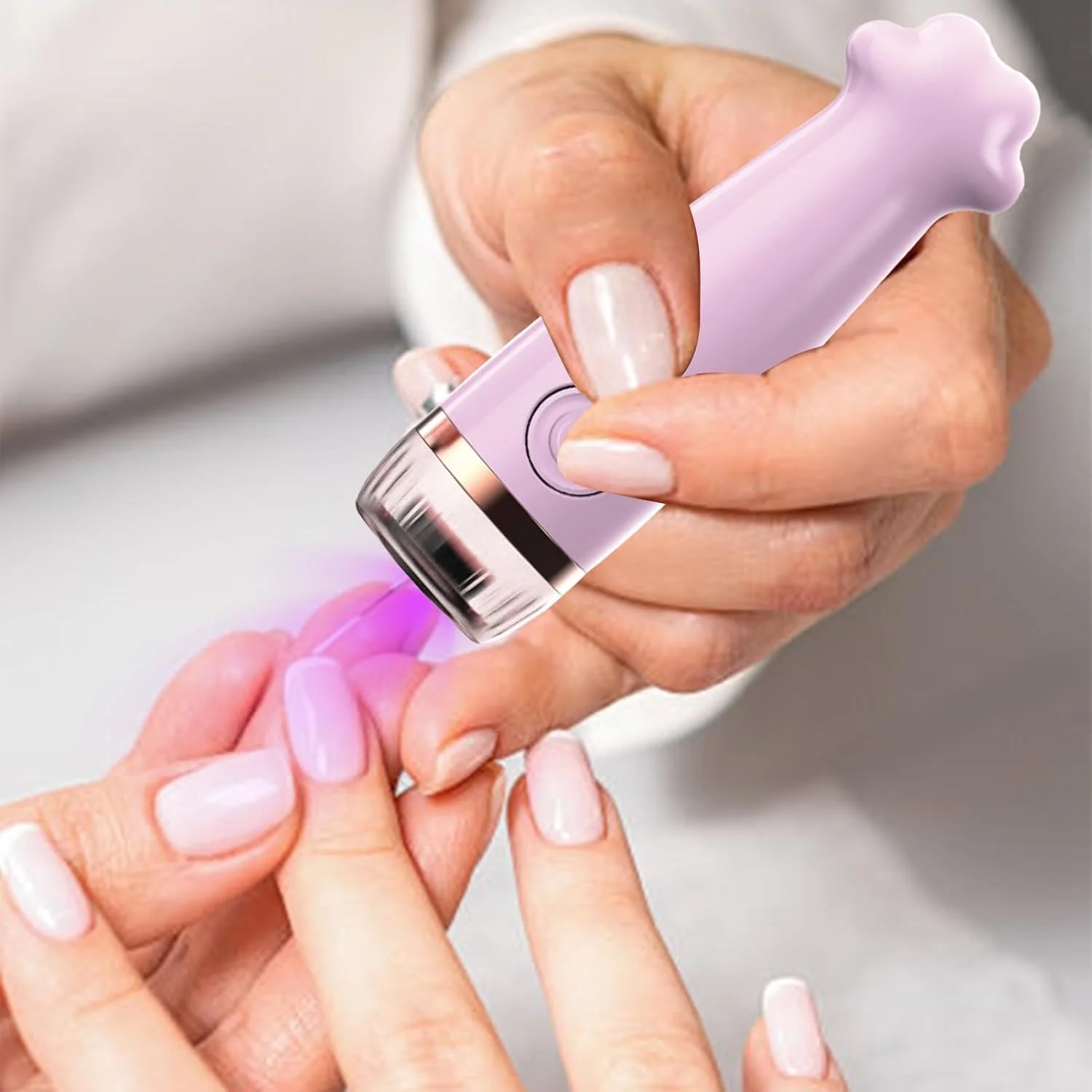 لامپ LED ناخن ژلی، دستگاه خشک کننده قابل شارژ 3 وات، چراغ قابل حمل ناخن آکریلیک | مناسب برای منزل، سالن زیبایی، مسافرت، دفتر، دانشگاه، آپارتمان، خوابگاه