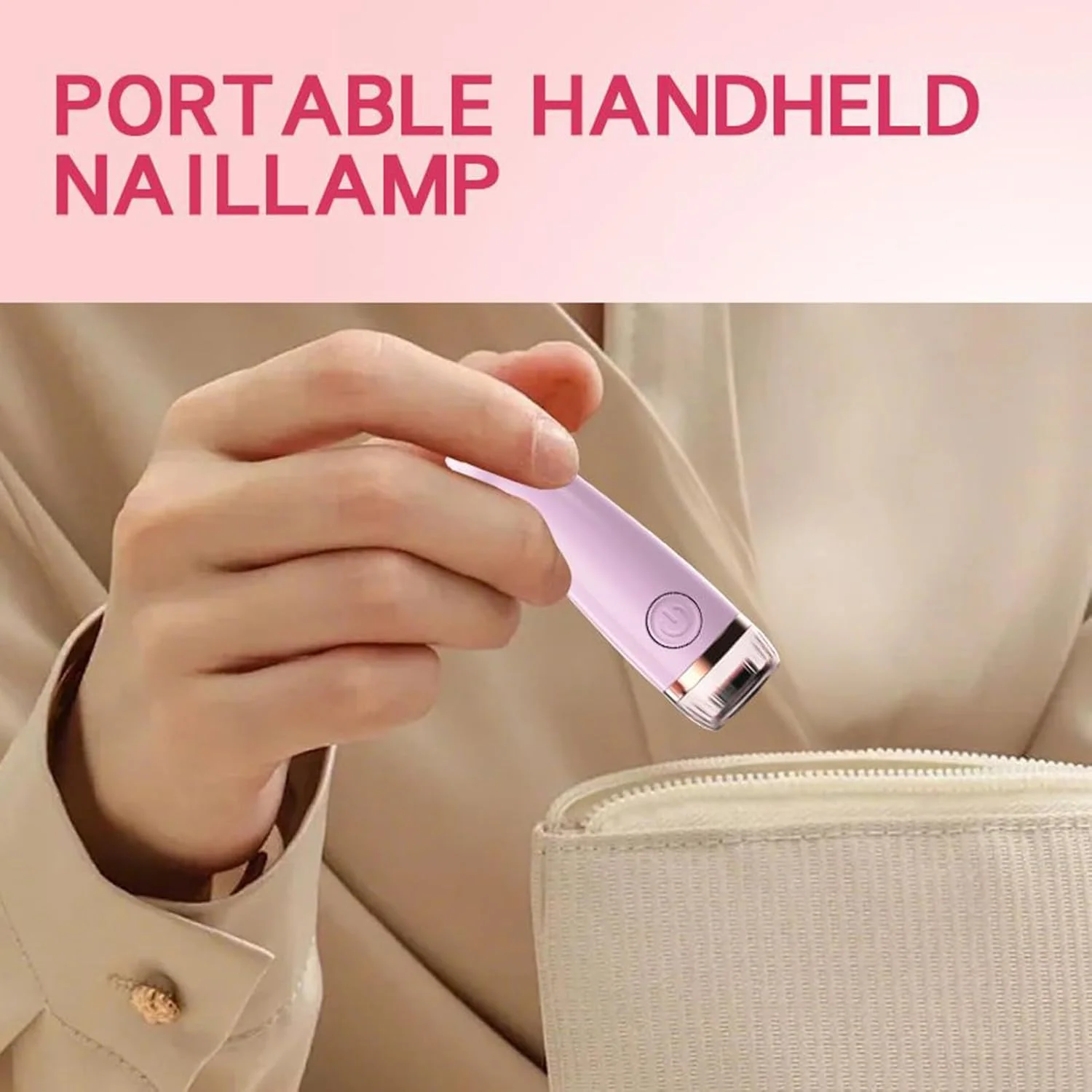 دستگاه خشک کن لاک ناخن LED با دو تنظیمات تایمر | خشک کن قابل حمل لاک ناخن | مناسب برای استفاده در منزل، سالن زیبایی، مراکز اسپا، تعطیلات، دفتر کار، دانشگاه، آپارتمان و خوابگاه