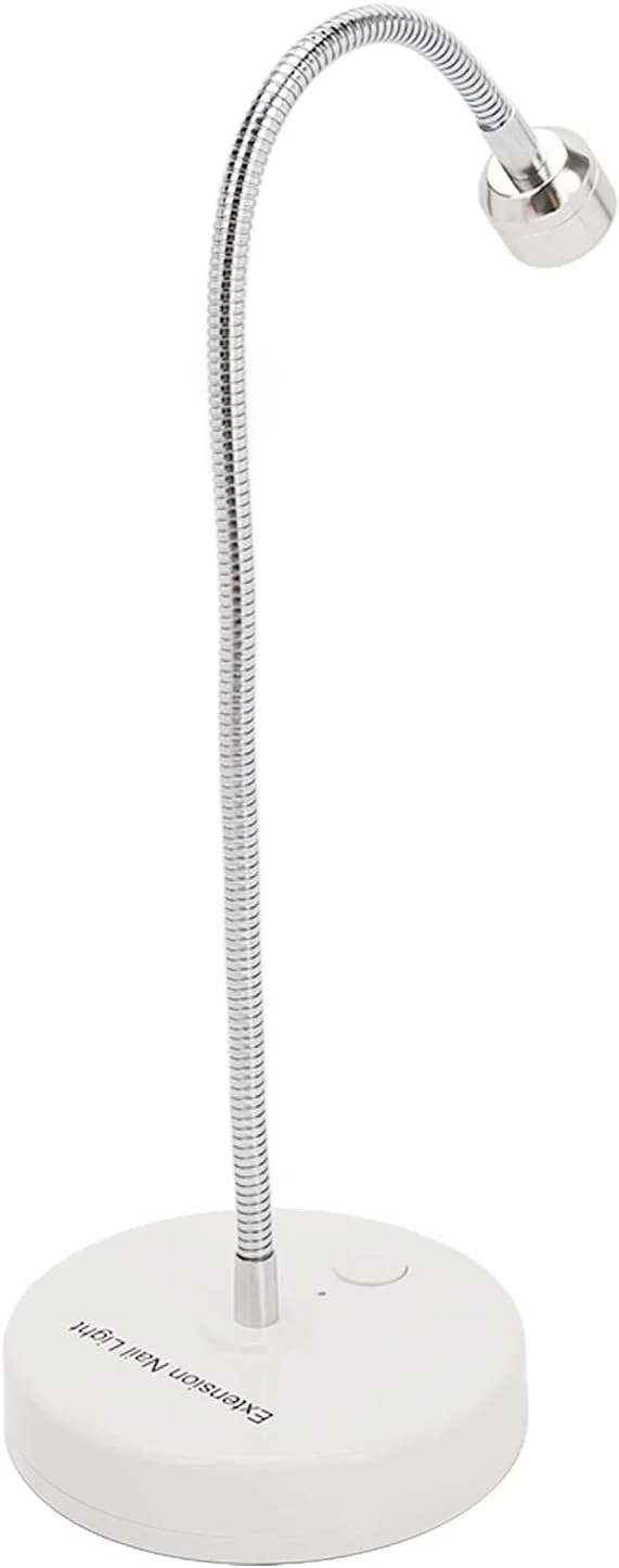 چراغ ناخن Jiawu، چراغ ال ای دی یو وی 3 وات USB برای ناخن های ژلی، چراغ خشک کن سریع ناخن گردنی، چراغ خشک کن لاک ژل چرخشی، چراغ های خشک کننده لاک ناخن، چراغ زمان دار 60 ثانیه