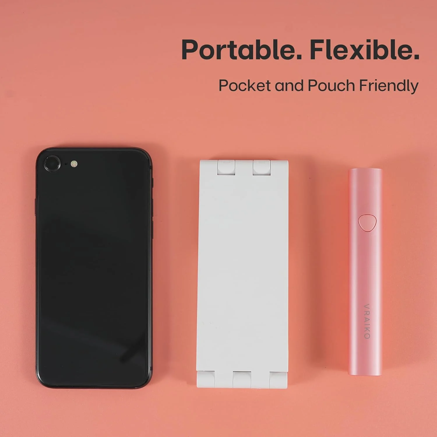 چراغ UV دستی VRAIKO Minicure برای ناخن های ژلی، چراغ ناخن UV قابل حمل با پایه، خشک کن ناخن LED کوچک قابل شارژ برای خشک کردن سریع (صورتی) چراغ UV دستی VRAIKO Minicure برای ناخن های ژلی، چراغ ناخن UV قابل حمل با پایه، خشک کن ناخن LED کوچک قابل شارژ برای خشک کردن سریع (صورتی)