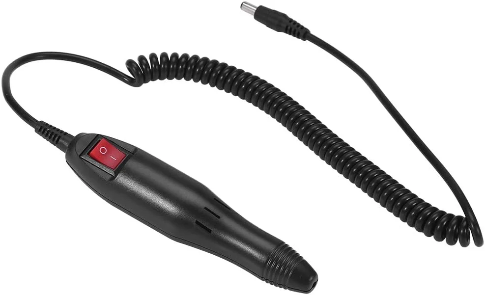 دسته سوهان برقی ناخن حرفه ای، جایگزین هندپیس دستگاه سوهان برقی ناخن 20000 دور در دقیقه برای مانیکور پدیکور ناخن های ژلی و اکریلیک، مناسب استفاده در منزل و سالن