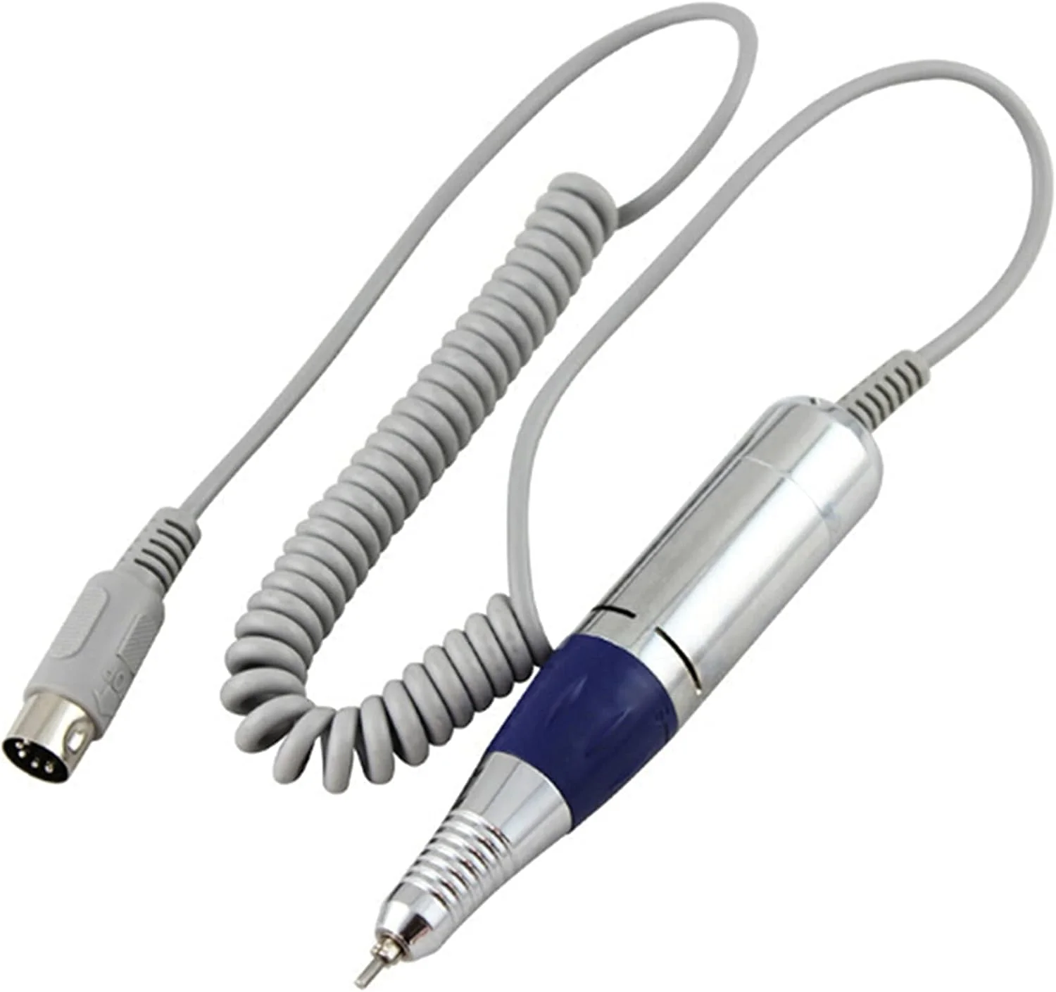 قلم دسته مانیکور دریل STUFY با سرعت 25000-30000 دور در دقیقه، ابزار مانیکور، قطعه دستی مانیکور برای جایگزینی دستگاه مانیکور برقی (رنگ: آبی)