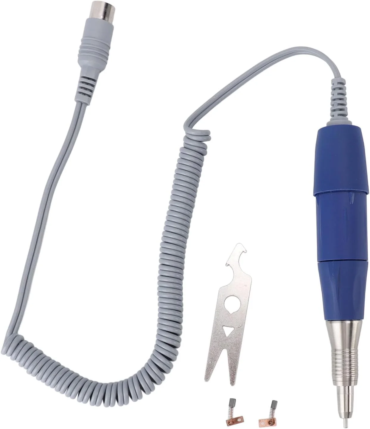 هندپیس میکروموتور، ابزار پرداخت برقی 40 وات، دسته چرخشی 40000 دور در دقیقه CW CCW با برس کربنی برای استفاده در آزمایشگاه حکاکی جواهرات