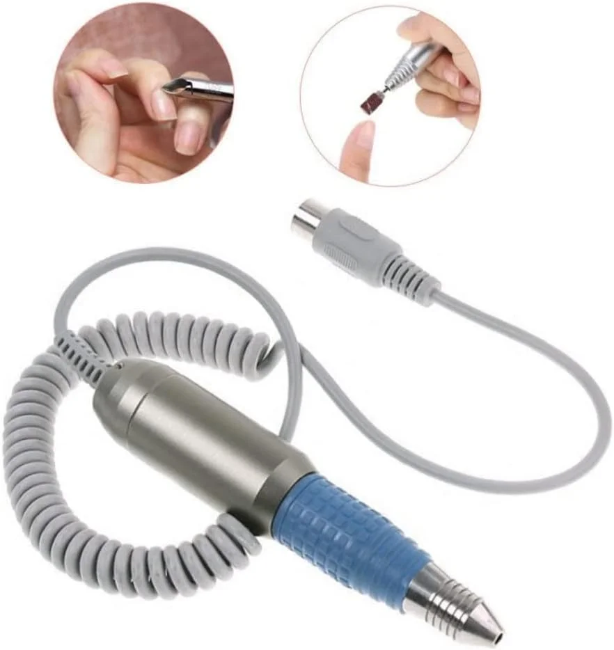 قلم دریل برقی ناخن، دسته دریل ناخن با رابط DC برای لوازم جانبی دستگاه مانیکور پدیکور