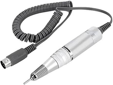 دسته جایگزین دریل ناخن مانیکور 35000 دور در دقیقه، قطعه دستی پولیش ناخن برای دستگاه پولیش برقی ناخن