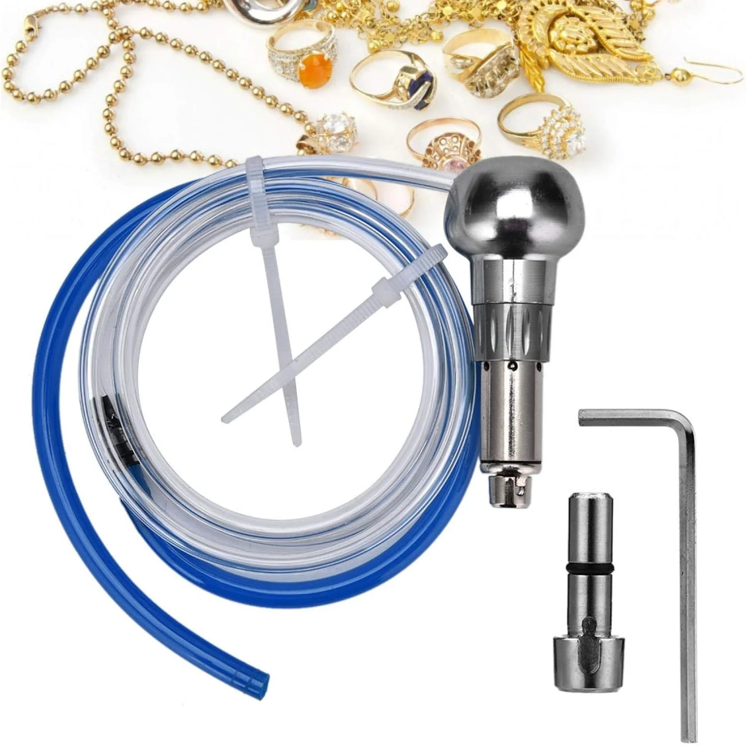 قلم حکاکی، قلم حکاکی پنوماتیک جواهرات، ابزار جانبی حکاکی، قلم حکاکی برای حکاکی جواهرات با سختی بالا