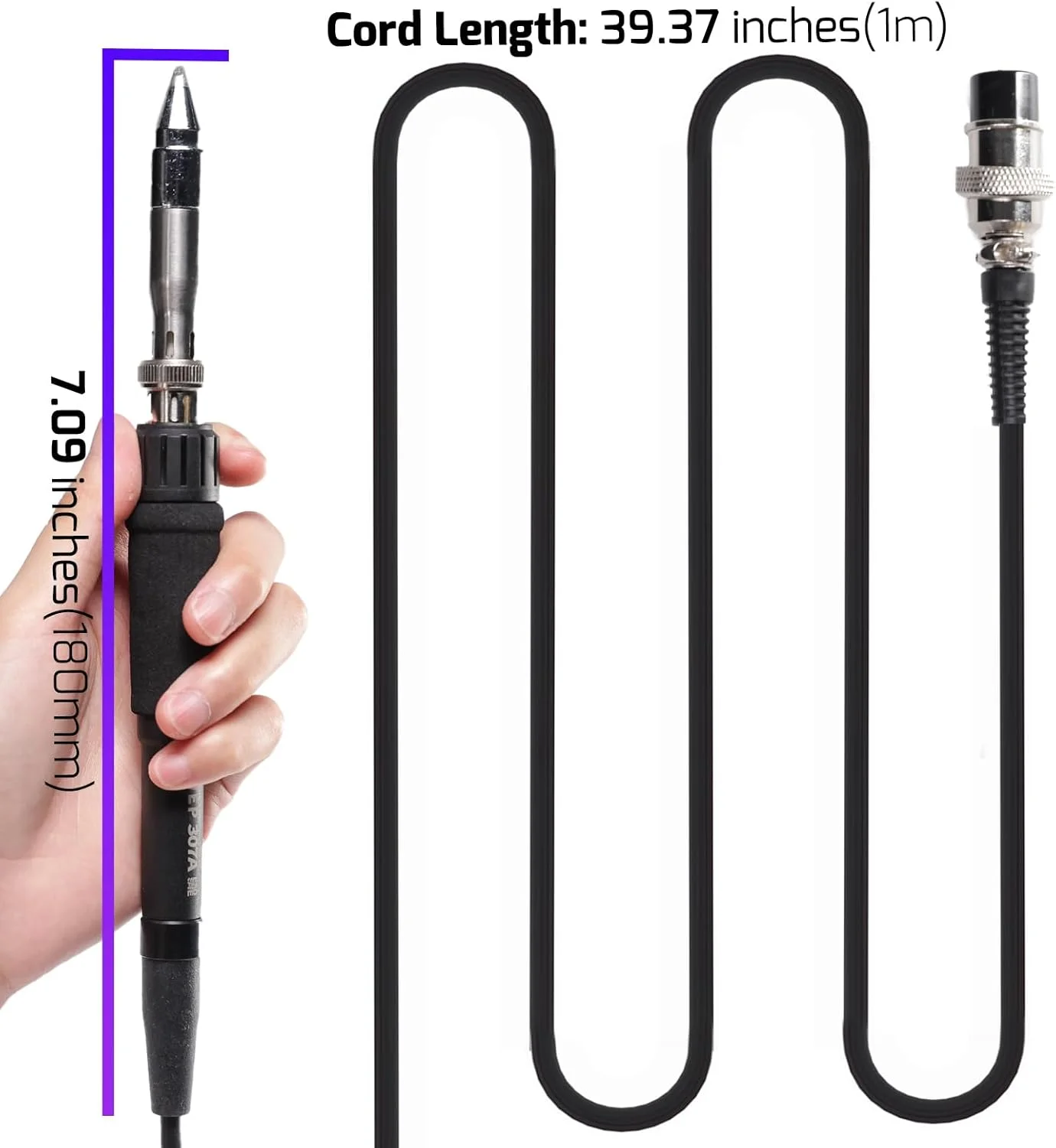 دسته هیتر هویه WEP 307A، دسته جایگزین فقط سازگار با WEP 939D+ IV 300W