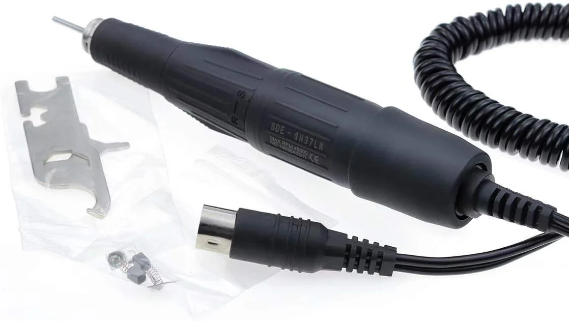 قلم میکروموتور شی یانگ 45000 دور در دقیقه مدل SH37LN CE - مدل مدادی مشکی - 1 عدد قلم 45000 دور در دقیقه ماراتن مدل SH37LN