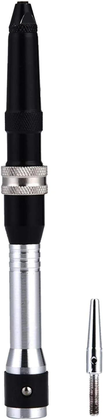 دسته قلم حکاکی Brrnoo، دسته چکش حکاکی جواهرات، ابزار شفت انعطاف پذیر مناسب برای ریمر جواهرات