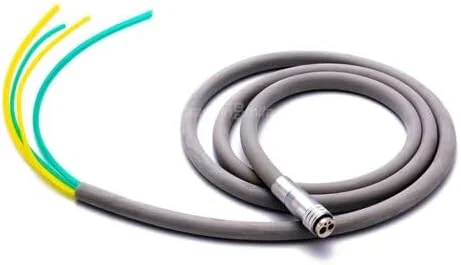 شلنگ سیلیکونی دندانپزشکی توربین هوا برای اتصال لوله هندپیس 2/4 سوراخ (4 سوراخ)