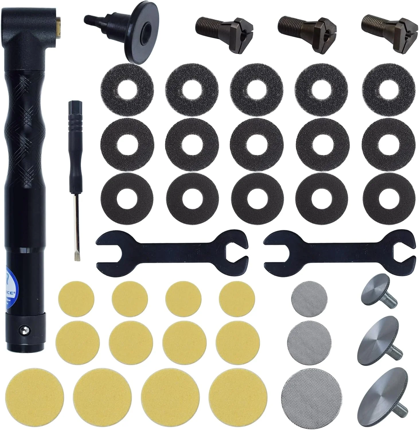 دسته ابزار چرخشی انعطاف پذیر 90 درجه، مجموعه 41 عددی اتصال دسته شفت انعطاف پذیر زاویه راست سازگار با آسیاب شفت انعطاف پذیر، پولیش نیمکتی، دریل برقی