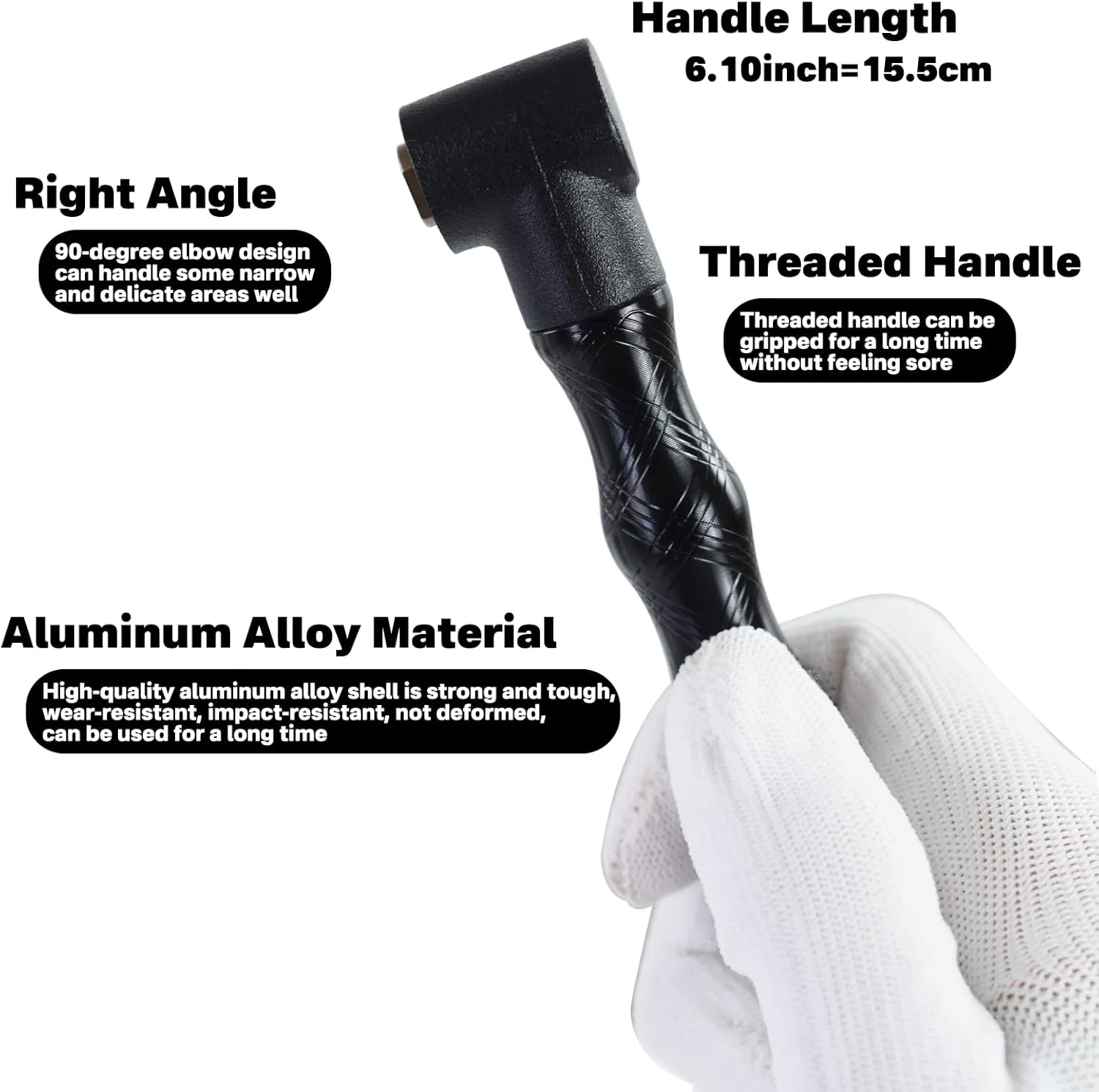 دسته ابزار چرخشی انعطاف پذیر 90 درجه، مجموعه 41 عددی اتصال دسته شفت انعطاف پذیر زاویه راست سازگار با آسیاب شفت انعطاف پذیر، پولیش نیمکتی، دریل برقی