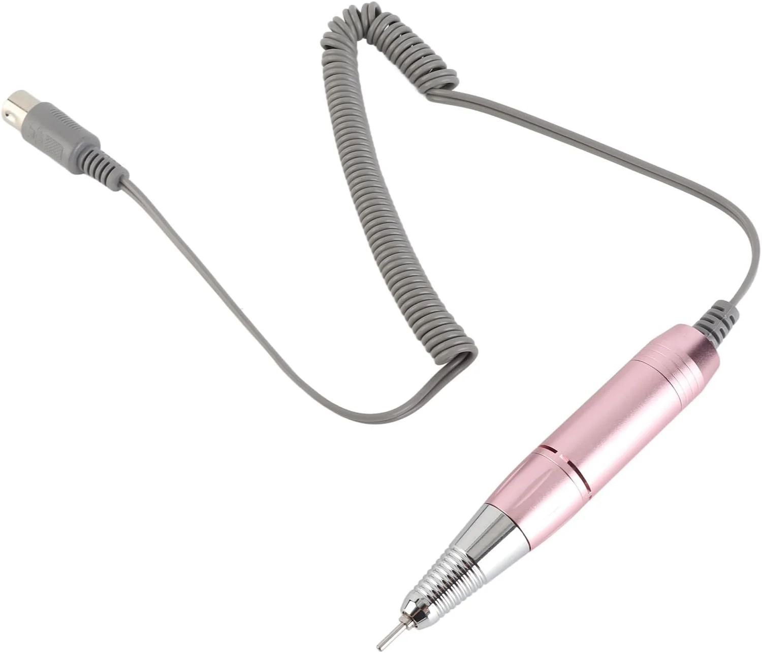 دسته جایگزین دریل ناخن Domary، سبک و با کاربری آسان برای مانیکور و پدیکور ناخن های ژلی و اکریلیک زیبا (صورتی)