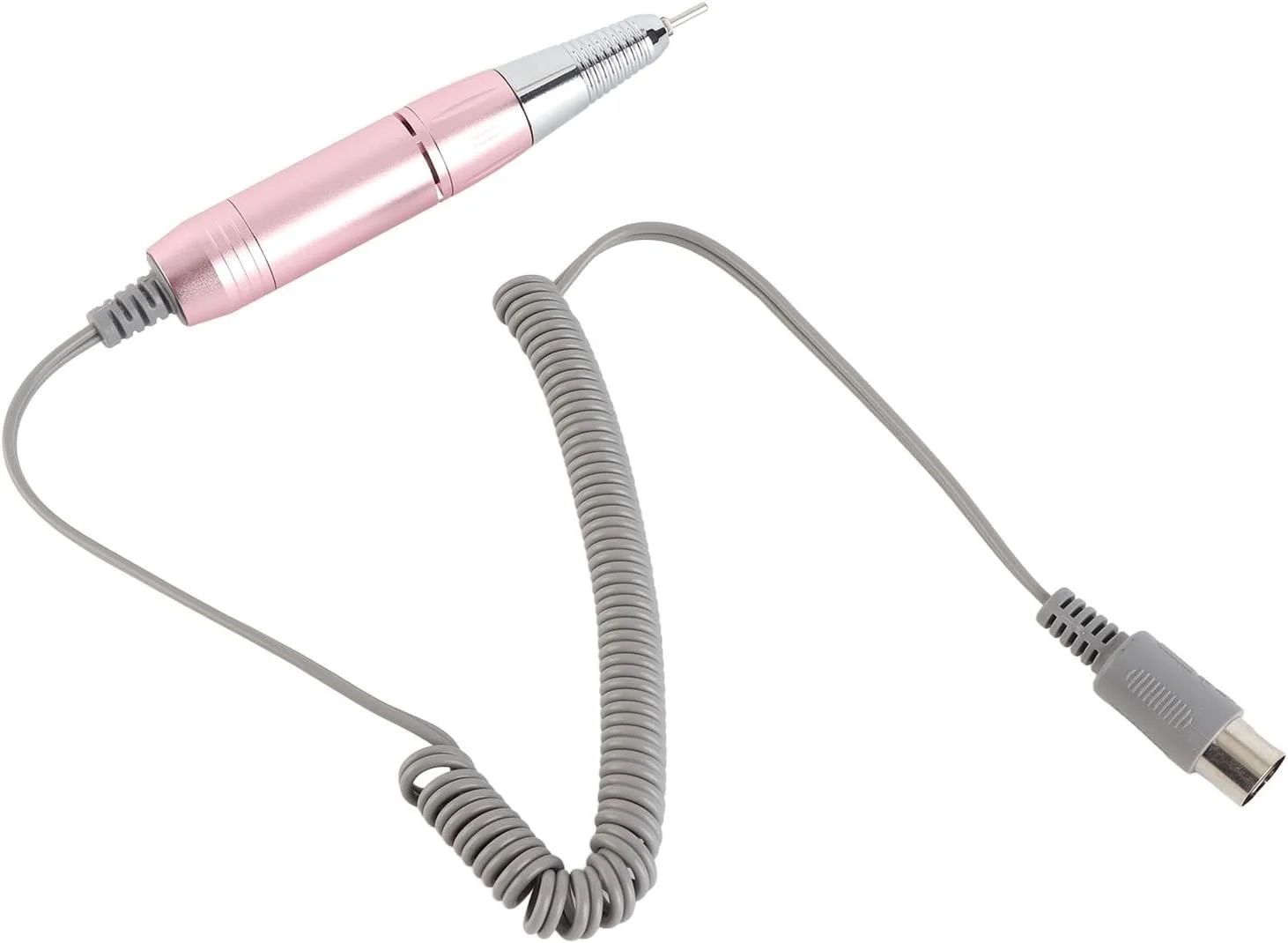 دسته جایگزین دریل ناخن Domary، سبک و با کاربری آسان برای مانیکور و پدیکور ناخن های ژلی و اکریلیک زیبا (صورتی)