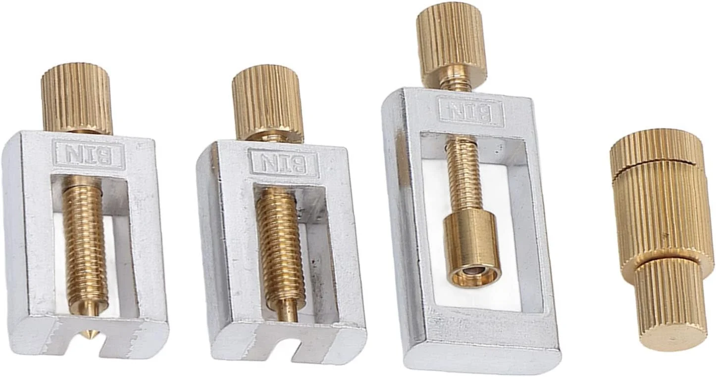 مجموعه ۴ عددی ابزار تعمیر و تعویض بلبرینگ هندپیس دندانپزشکی، به همراه جعبه نگهداری، کارتریج هندپیس و ابزار جداکننده کارتریج پرسرعت، ابزار جداکننده سنگین