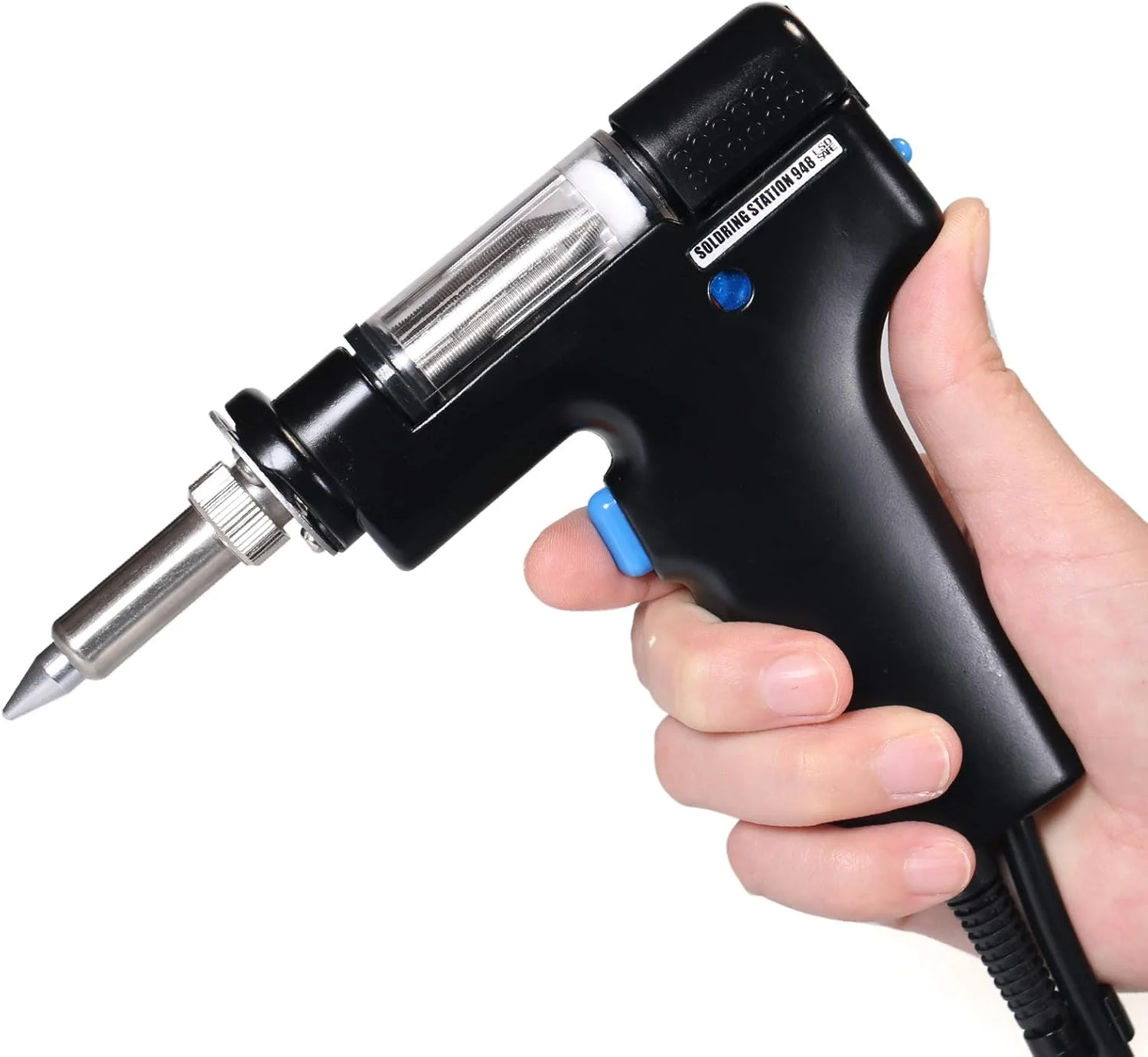 دسته تفنگی مکنده قلع YIHUA #948G جایگزین برای دستگاه های لحیم کاری Yihua 948 و Yihua 948-II