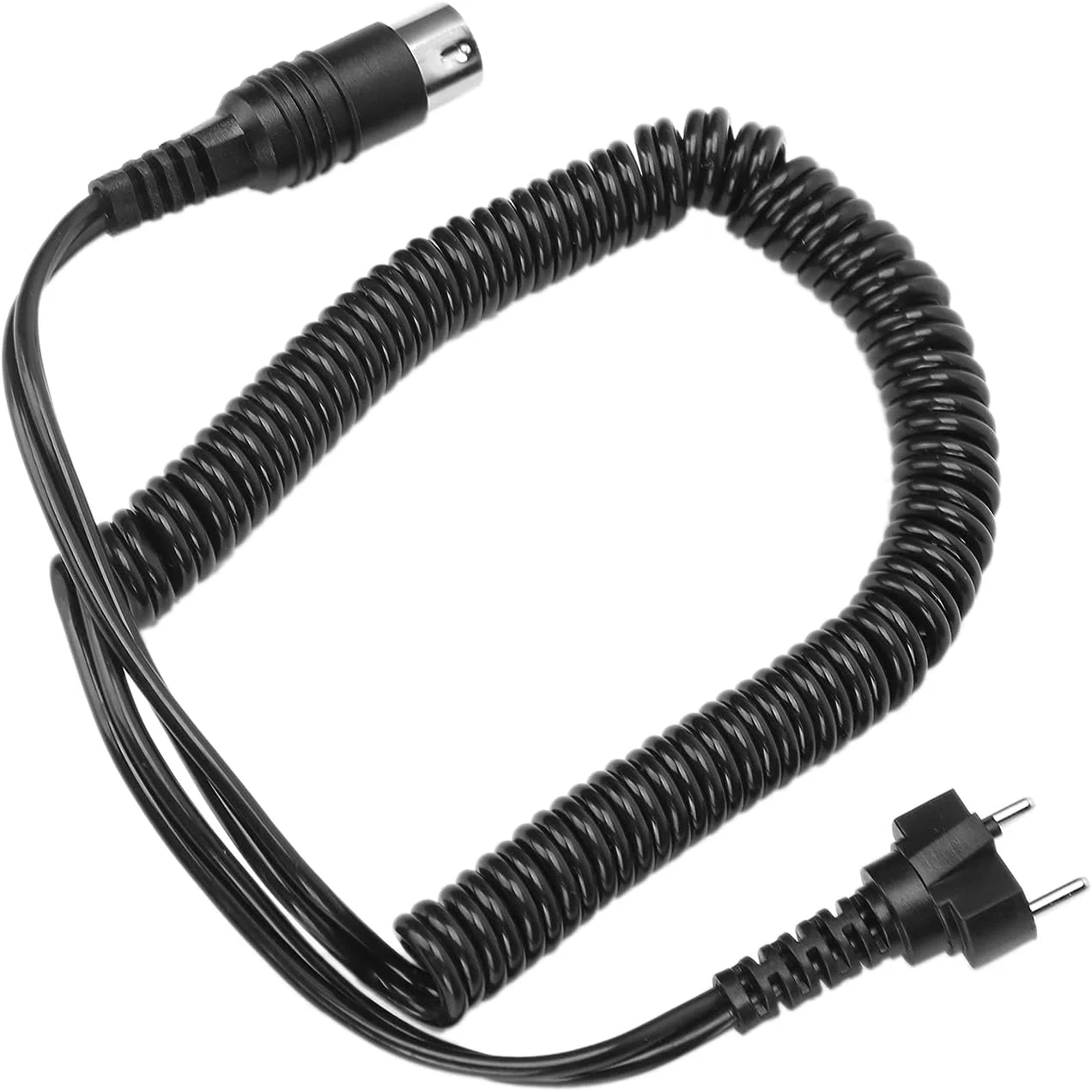 کابل هندپیس دستگاه مانیکور ناخن Haofy با طراحی سه شاخه، اندازه کشش 1.8 متری برای دستگاه مانیکور برقی، جنس آلیاژ مقاوم برای مانیکور DIY (مشکی)